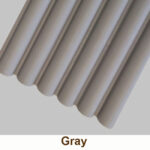 PVC Wall Panels (Gray Color)