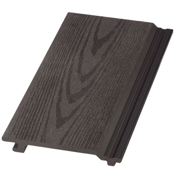 WPC Timber Look External Smooth Cladding Wall Panels-Dark-Brown4