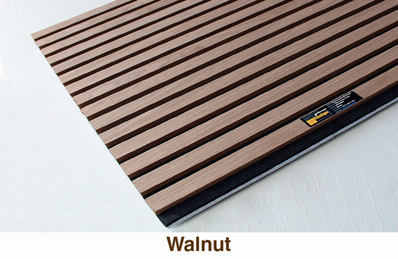 Acoustic Wall Panel (Walnut Color)