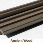 Corner Trims For WPC Wall Panels (Ancient Wood Color)