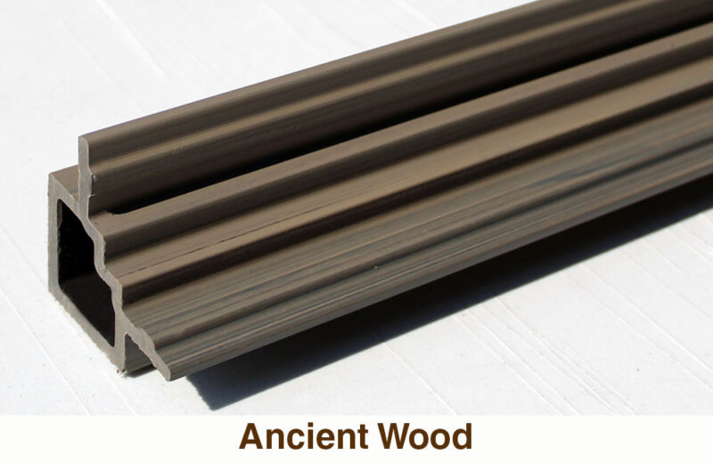 Corner Trims For WPC Wall Panels (Ancient Wood Color)