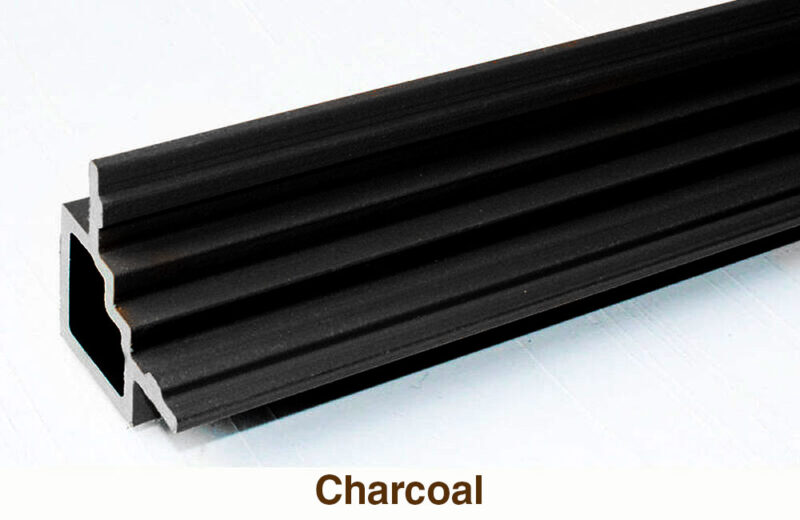 Corner Trims For WPC Wall Panels (Charcoal Color)