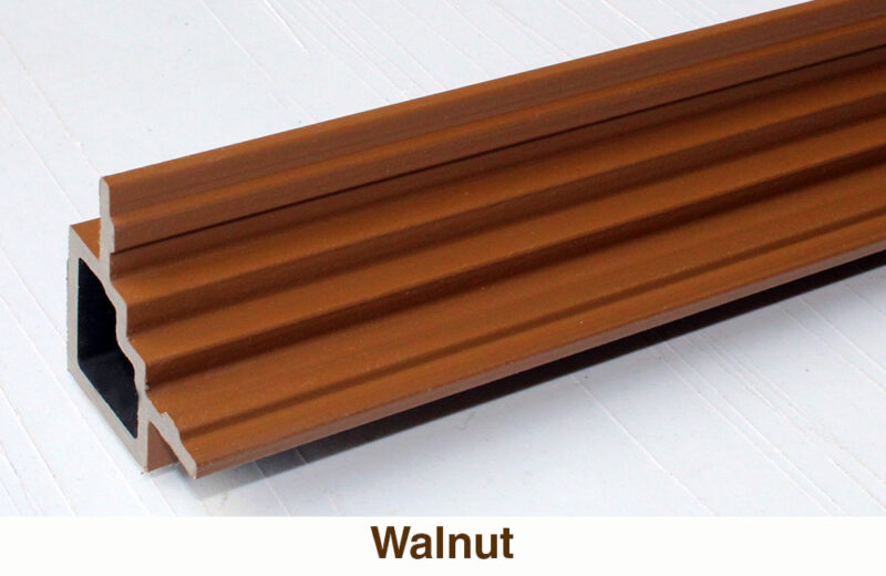 Corner Trims For WPC Wall Panels (Light Walnut Color)