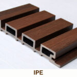 WPC Fluted Wall Panel (IPE Color)