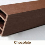 Louver Privacy Screen Panels (Chocolate Color)