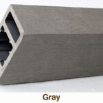 Louver Privacy Screen Panels (Gray Color)