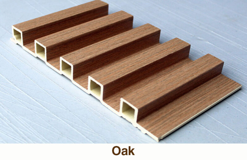 PVC Wall Panels (Oak Color)