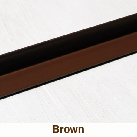 L Shape Trims For WPC Wall Panels (Brown Color)