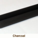 L Shape Trims For WPC Wall Panels (Charcoal Color)