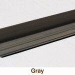 L Shape Trims For WPC Wall Panels (Gray Color)