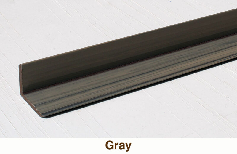 L Shape Trims For WPC Wall Panels (Gray Color)