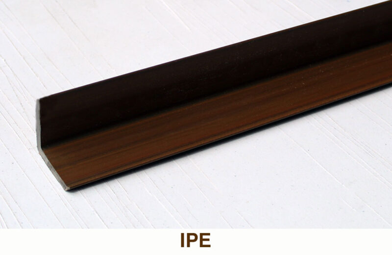 L Shape Trims For WPC Wall Panels (IPE Color)