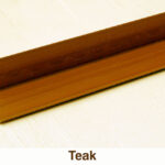 L Shape Trims For WPC Wall Panels (Teak Color)