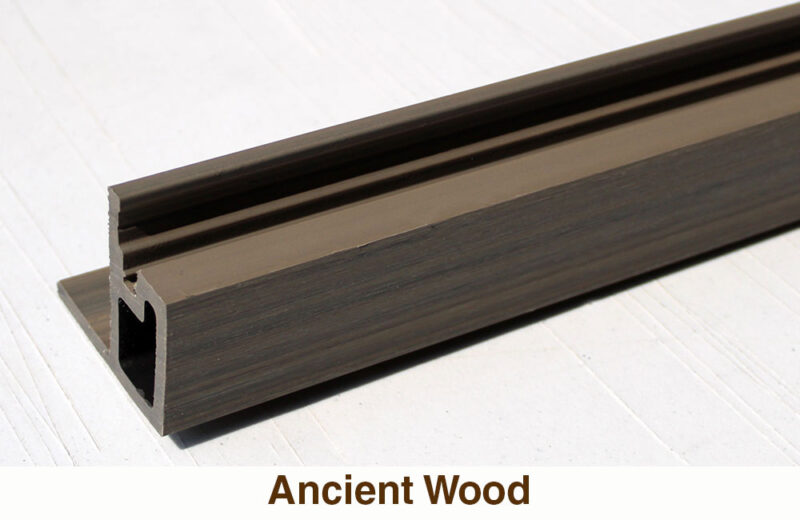 Starter Trims For WPC Wall Panels (Ancient Wood Color)