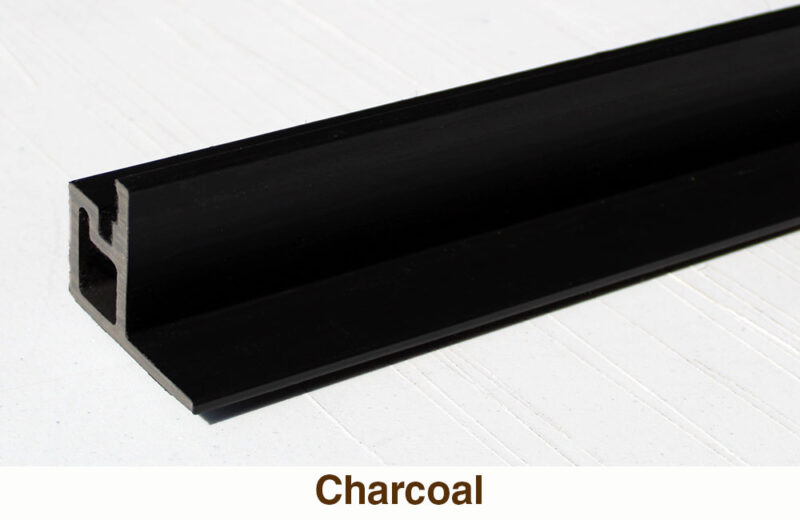 Starter Trims For WPC Wall Panels (Charcoal Color)