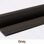 Starter Trims For WPC Wall Panels (Gray Color)