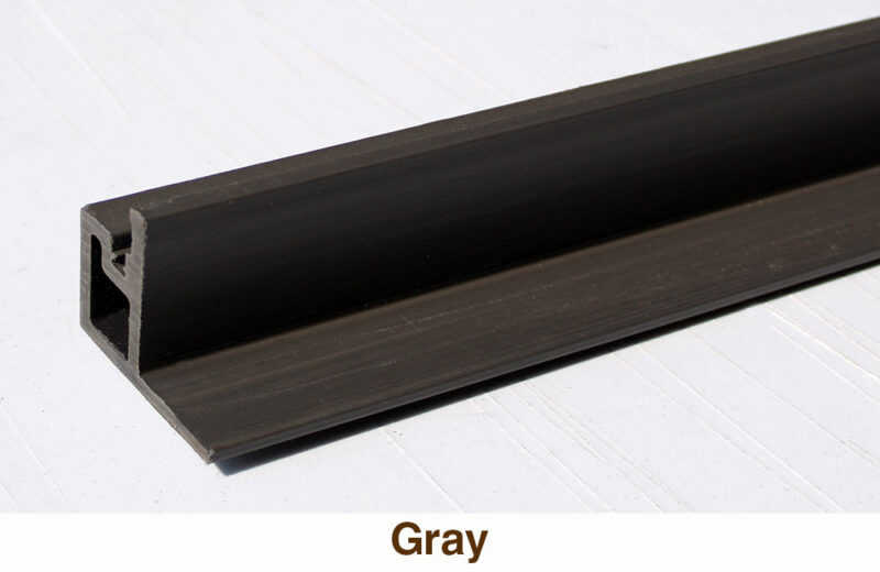 Starter Trims For WPC Wall Panels (Gray Color)