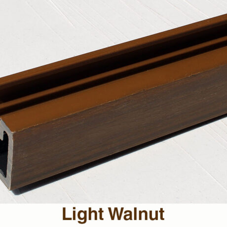 Starter Trims For WPC Wall Panels (Light Walnut Color)