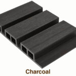WPC Co-Extrusion Wall Cladding (Charcoal Color)