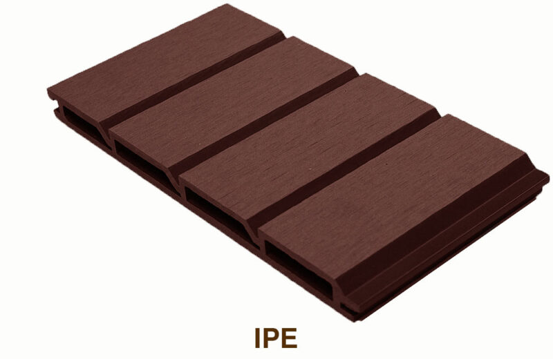 Traditional WPC Wall Cladding (IPE Color)