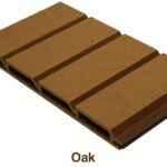 Traditional WPC Wall Cladding (Oak Color)