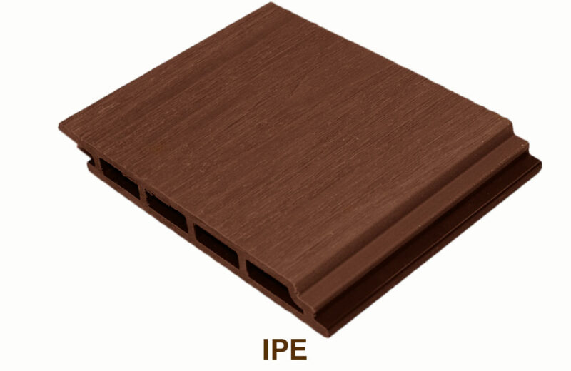 WPC Co-Extrusion Flat Wall Cladding (IPE Color)