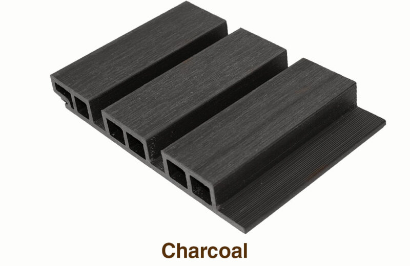 WPC Co-Extrusion Wall Cladding (Charcoal Color)