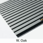 Acoustic Fluted Wall Panel - W. Oak