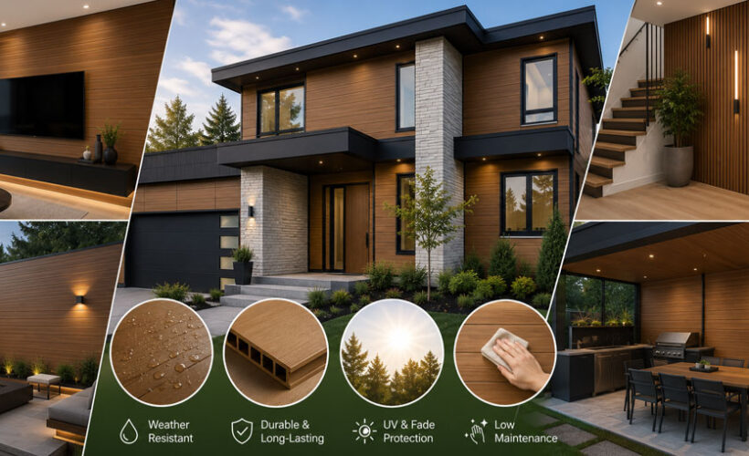 Best Applications for WPC Wall Panels in Residential Construction