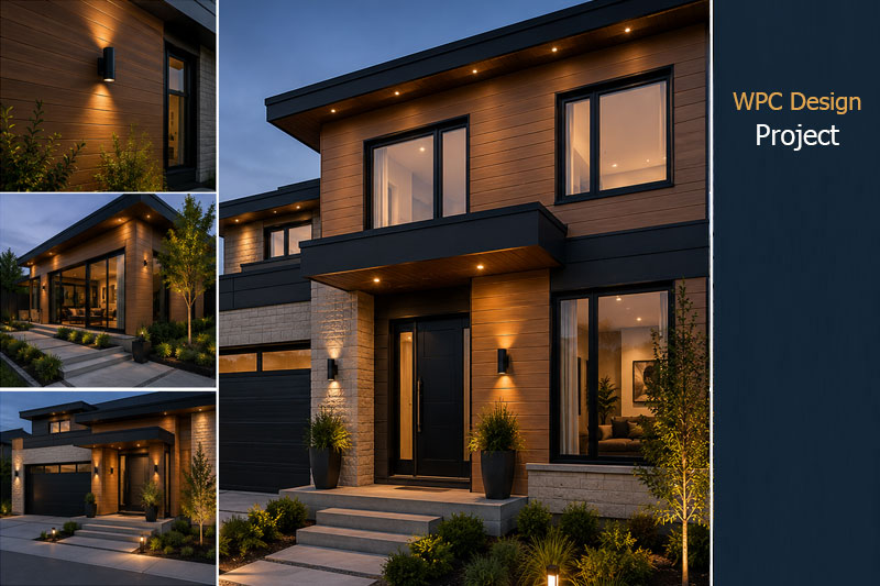 Elegance with WPC Flat Wall Panels
