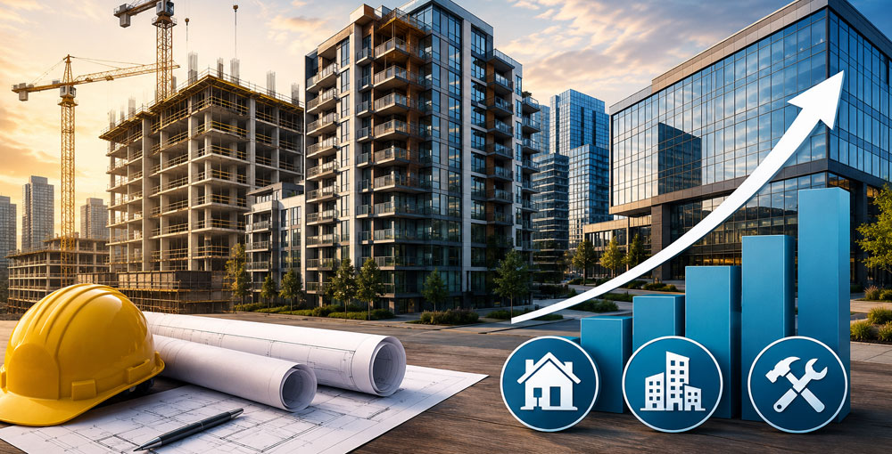 Residential and Commercial Permit Growth Signals New Opportunities for Canadian Builders